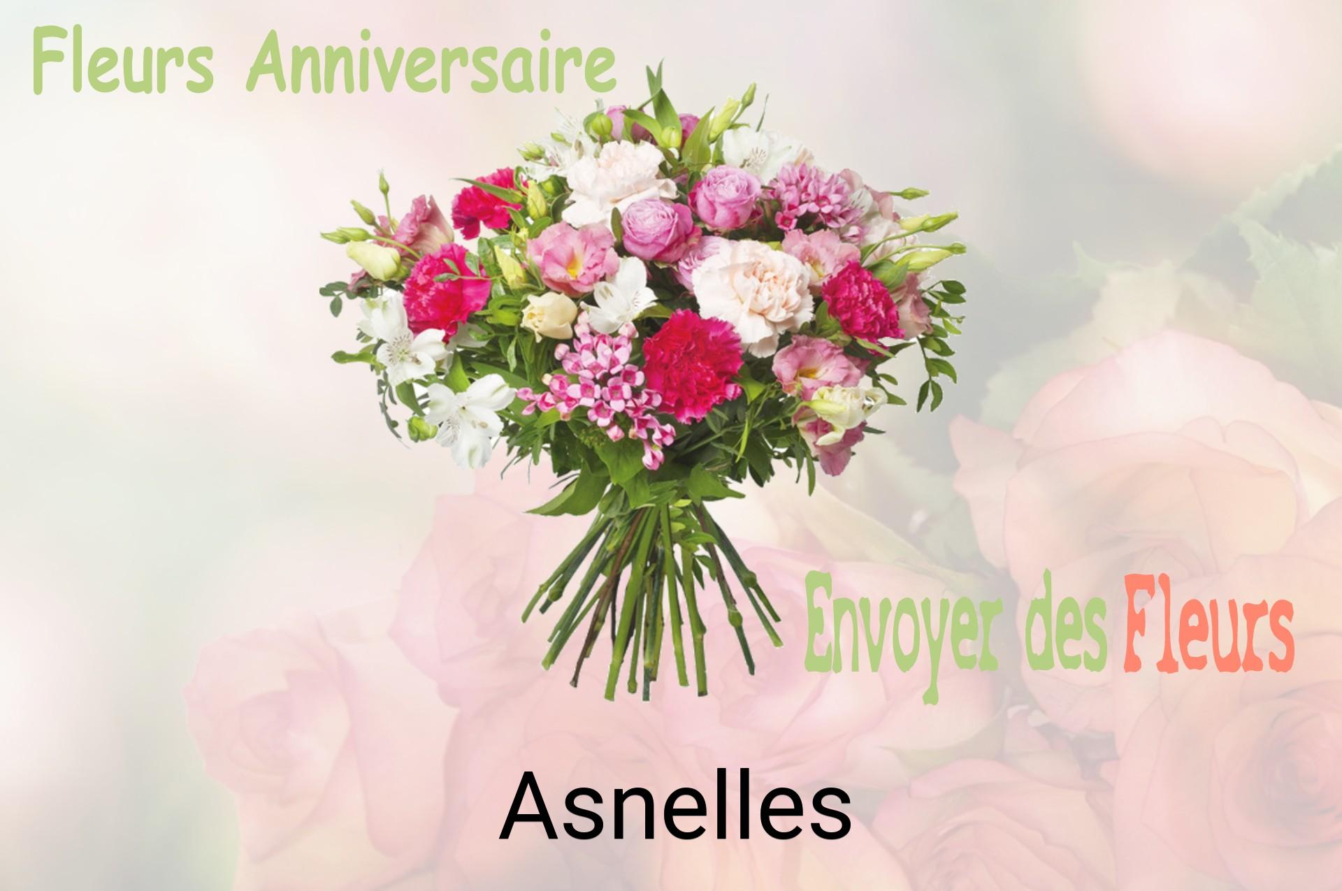 Bouquet de fleurs d’anniversaire livré à Asnelles